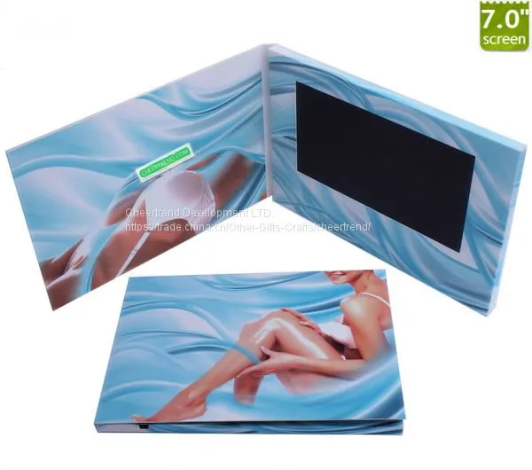 China Factory Supply Competitive Price 7 Inches Lcd Brochure Lcd Video Card For Business Promotion photo-3