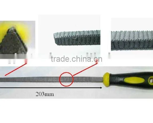200mm Hardened Triangle Woodworking Wooden File