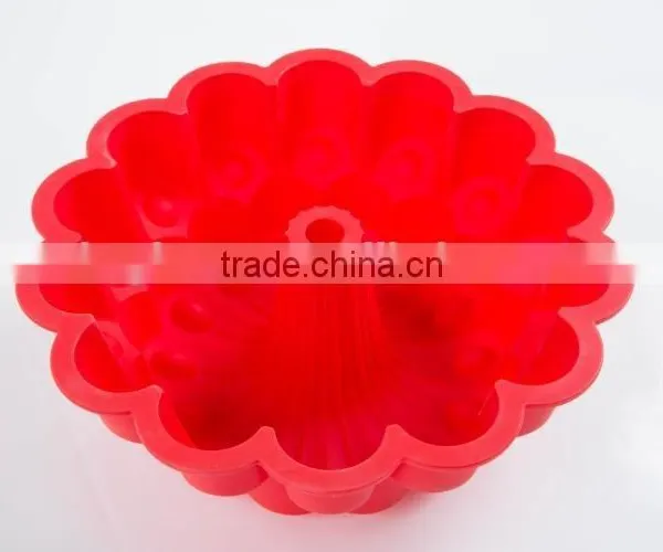 Funny Silicone Cake Mold Silicone Bundt Savarin Cake Pans Baking Pan Mold photo-3