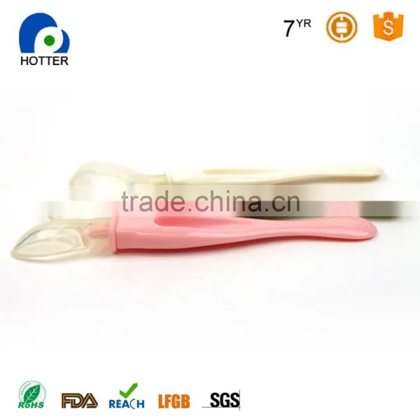 100% Food Grade Silicone Baby Spoon photo-4