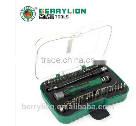 Berrylion 44pcs Screwdriver Tool Set for Sale CR-V Slotted & Phillips Screwdriver photo-5
