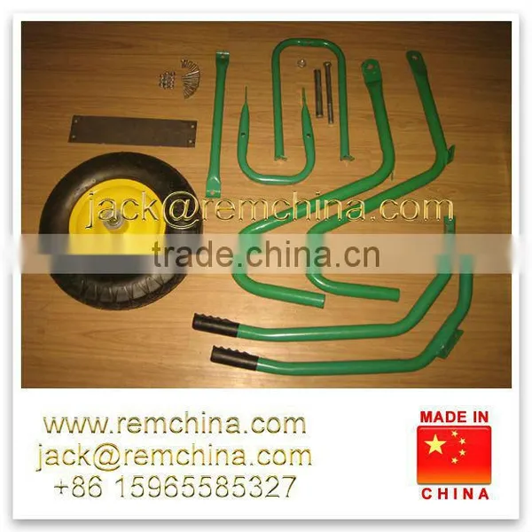 Big Plastic Heavy Duty Green Wheelbarrow WB5009S 85L photo-2