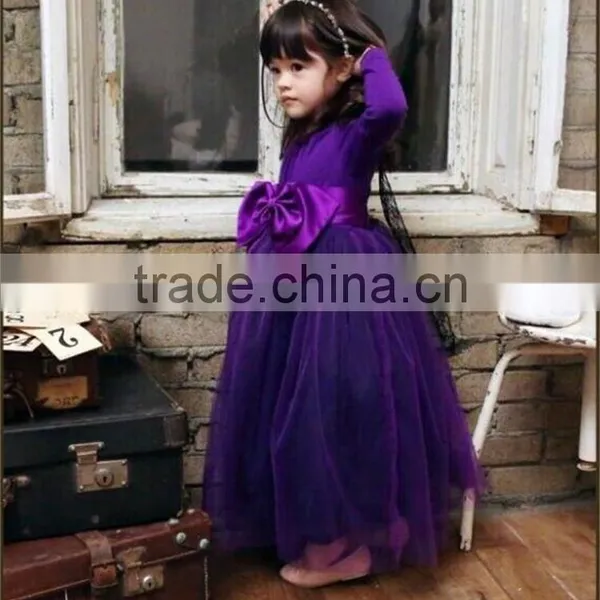 Autumn Red Girls Dresses Children's Long Sleeve Christmas Dresses Girls Lace Cotton Clothes Princess Kids Dress Mas Vestidos photo-4