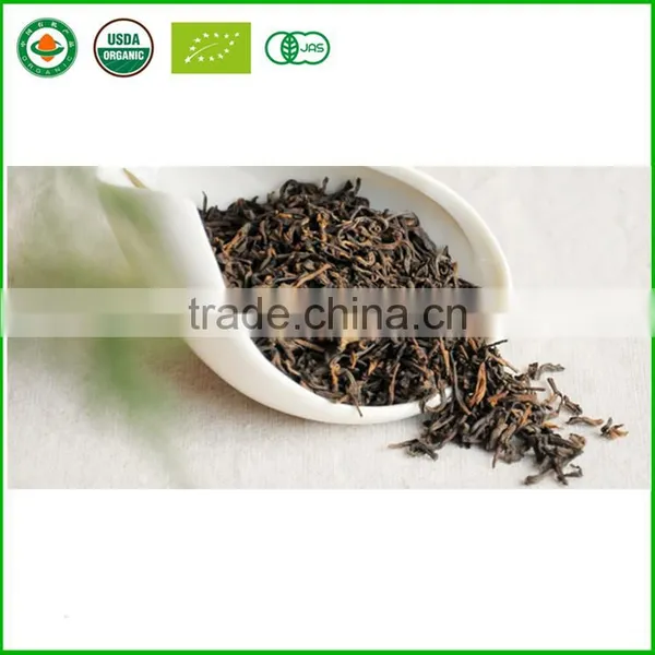 EU Standard Red Color Ripe Pu Er Puer Herbal Loose Leaf Tea photo-2