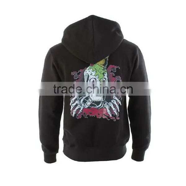 Mens Custom Printed Sports Hoodies Sweatshirts/cheap Custom Hoodies/cheap Black Hoodies photo-2