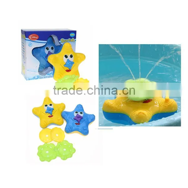 Bath Toy Starfish Spray Water