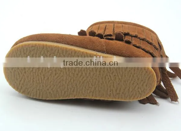 Baby Moccasins Winter Snow Long Tassel Kids Boots Wholesale photo-4