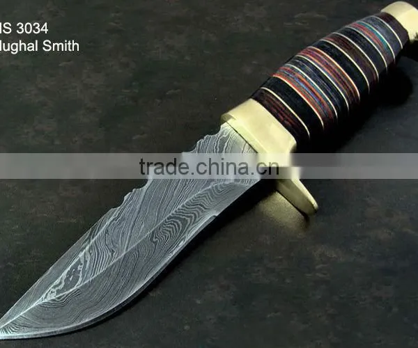 Damascus Hunting Knife