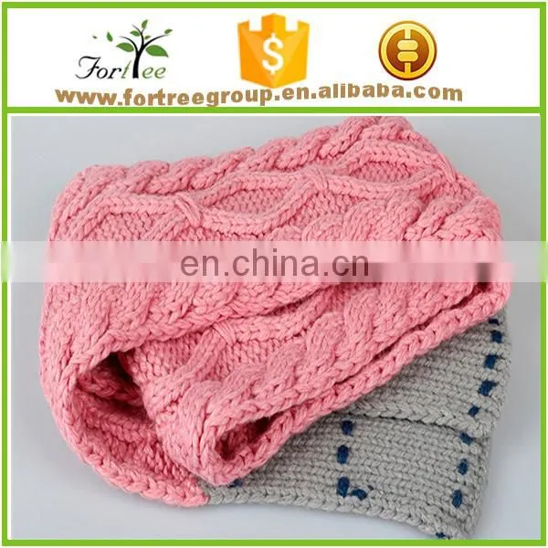Cut Cashmere Knit Scarf Gloves Hat Sets photo-4
