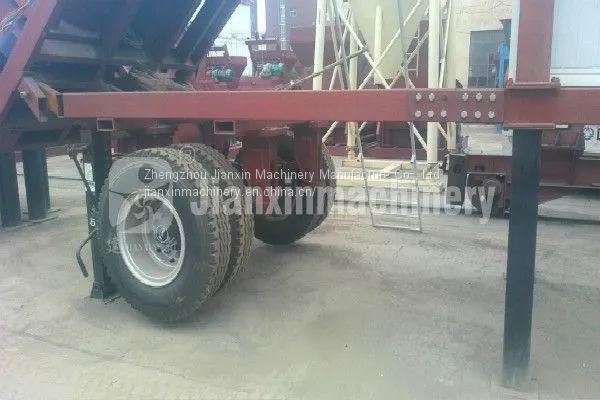High Quality of YHZS50 Mobile Concrete Mixing Plant Price photo-3