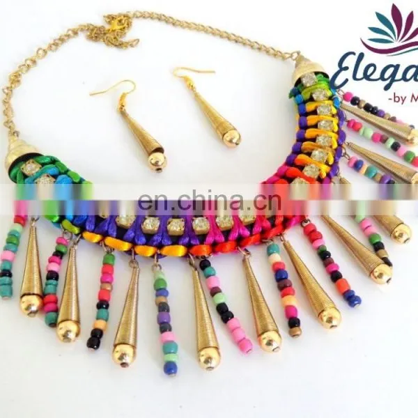 Wholesale India Handmade Jewelry - Beautiful Beach Wear Fashion Jewelry-woman Costume Party Wear Jewelry-Imitation Jewelry photo-2
