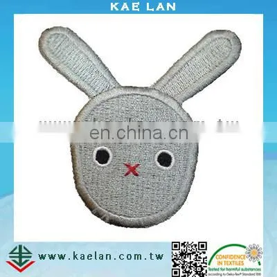 Rabbit Applique Embroidered Patch for Kids Clothing photo-3