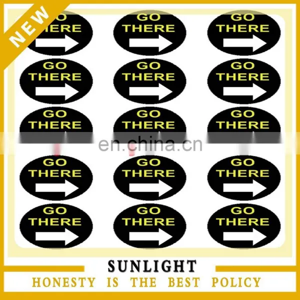 high quality self adhesive fluorescent vinyl sticker