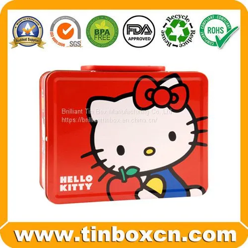 Metal Lunch Tin Can For Gift Packaging Box photo-5
