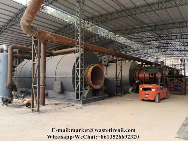 2020 Latest Design DOING Waste Rubber Processing Machine Recycling Oil From Waste Tyres photo-3