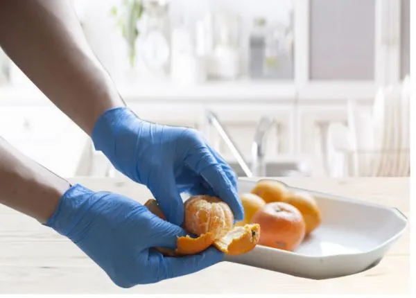 Disposable Nitrile Glove With CE for Approval for Europe and SGS Report photo-2