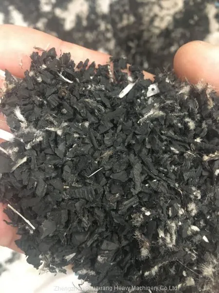 Good Quality Tire Shredders Rubber Track Recycling Plant Equipment photo-3
