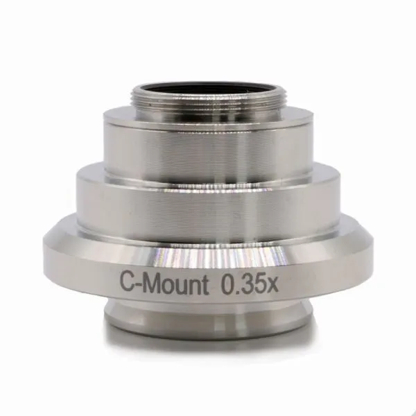 0.35X 0.55X 0.7X 1X Standard Reduction Relay Lens Microscope Camera C-mount Adapter for Leica Trinocular Microscope photo-4