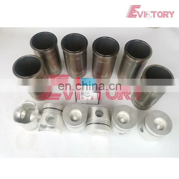 For MITSUBISHI 6D17 Piston Ring Cylinder Liner Kit photo-4