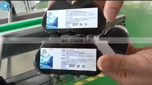 Two Heads Labeing Top and Bottom Automatic Labeling Machine , 2 Sides Automatic Labeler photo-4