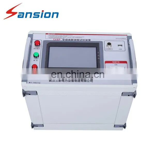 High Precision High Voltage Variable Frequency AC Series Resonance Withstand Voltage Test System for Cable photo-5