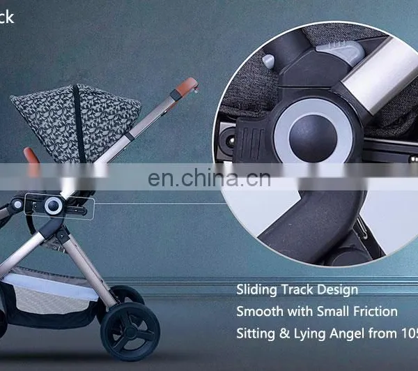 China Baby Stroller With Comfortable Cushion Free Sample Manufacturer photo-4