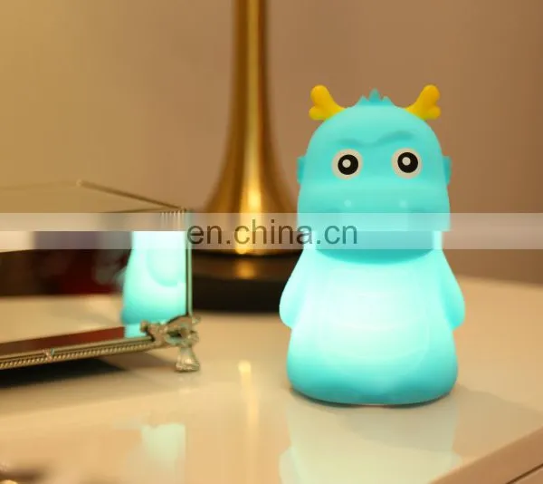 Wholesale Silicone Lamp Cute Animal Silicone Baby Night Light for Kids photo-5