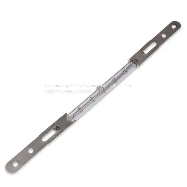 640mm 230v 2000w SK15 Clear Halogen Infrared Heating Lamp Quartz Heat Tube photo-3