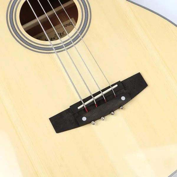 Good Price Wood Acoustic Bass 4 Strings Made in China for Sale photo-4