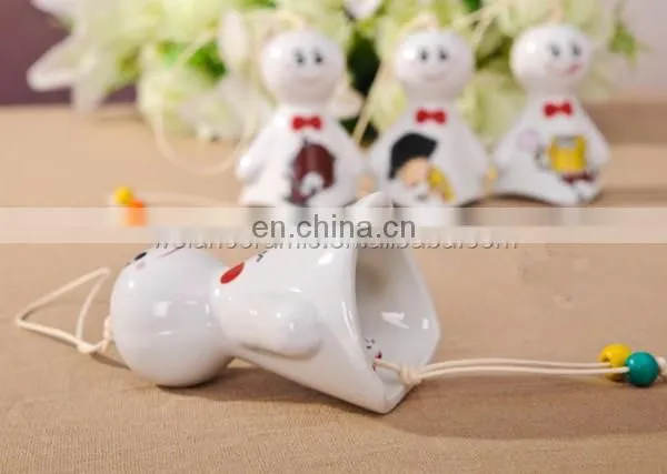 Craft Supplies Wind Chimes/christmas Wind Chime/ceramic Wind Chime Promotional Gift photo-2