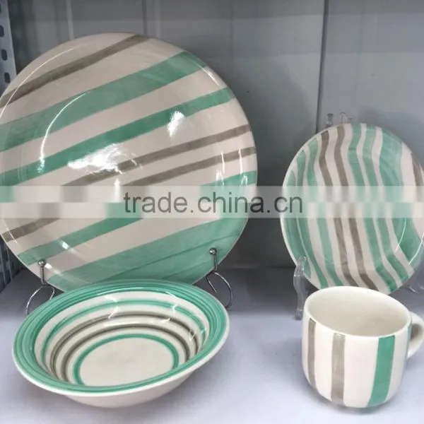 Hand Painted Fruit Plate, Hand Painted Soup Plate, Hand Painted Dinner Set photo-5