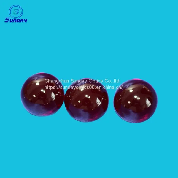 Ruby Ball Lens   Dia.15mm  AR Coating