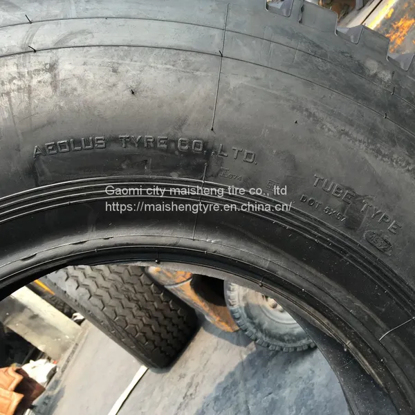 LHD Tyre 1200/12.00R24 Full Wire Smooth Tyre photo-3