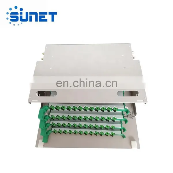 High Quality Drawer Type Odf Wall Mount SC/LC/FC/ST Port Fiber Distribution Frame ODF photo-4