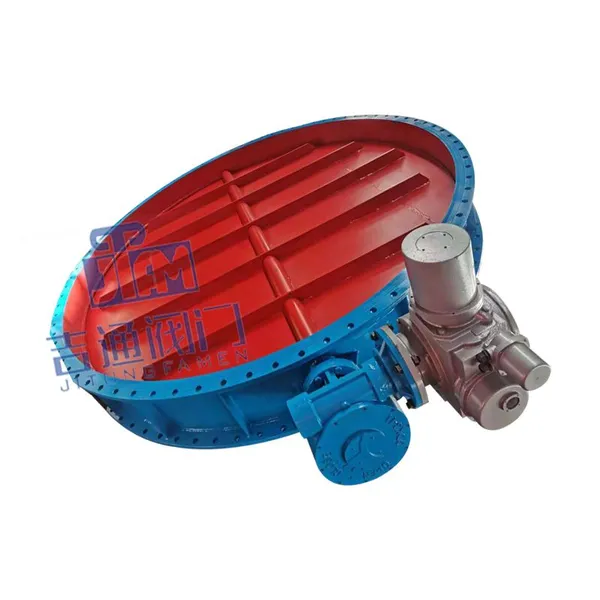 Manufacturer's Direct Selling Air Blast Air Resistance Multi Louver Damper Butterfly Valve High Quality Electric Butterfly Valve photo-5