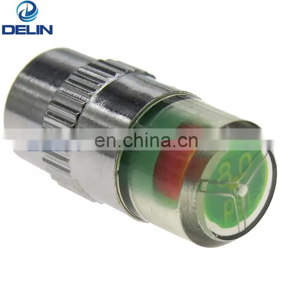 50 65 80 PSI Truck High Pressure Safety Bar Air Alert Tire Pressure Indicator Caps 3 Color Eye Alert photo-2