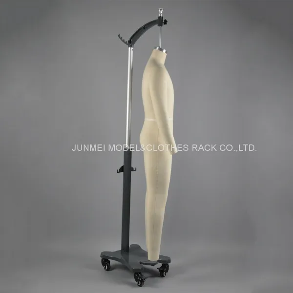 Professional Male Mannequin Full Body Dress Form w/ Collapsible Shoulders and Removable Arms photo-4