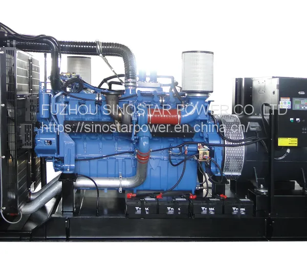 640kw to 2400kw Diesel Genset Powered by Mtu Engine