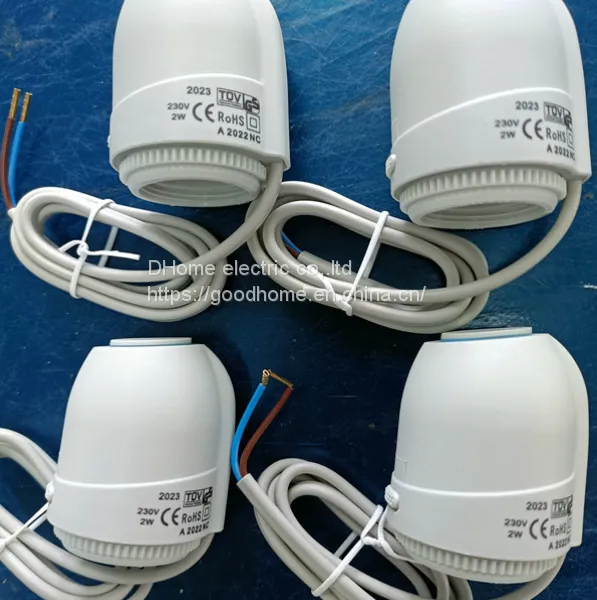 Water Floor Heating Electric Actuator Water Distributor Constant Temperature Switch（Wechat:13510231336） photo-3