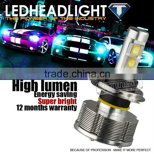 Quality Guaranteed Without the Fan Latest Auto H4 Led Head Lamp for All Vehicles