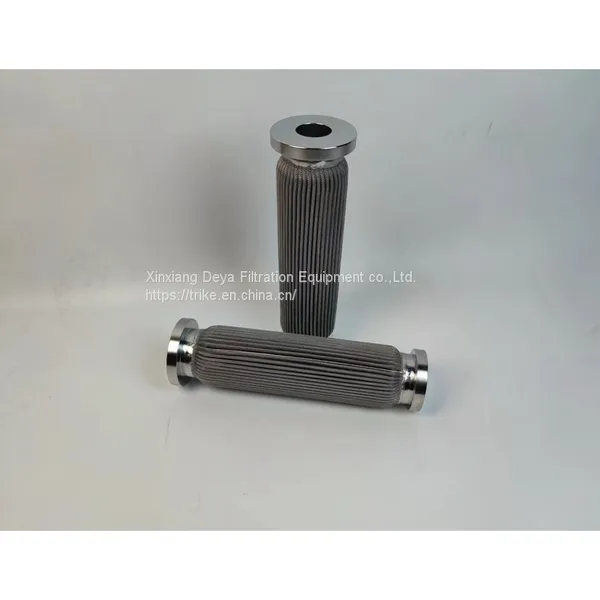 All Welded polyester melt metal candle filter element