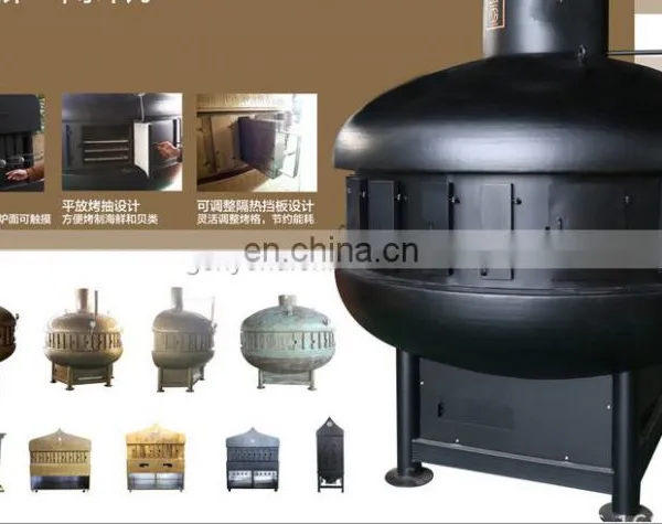 Roasted Fish Making Machine Charcoal Grilled Fish Oven for Sale photo-5