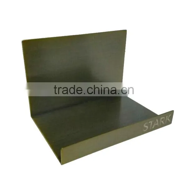 Brass Color Wallet Display Stand Antique Style Wallet Holder