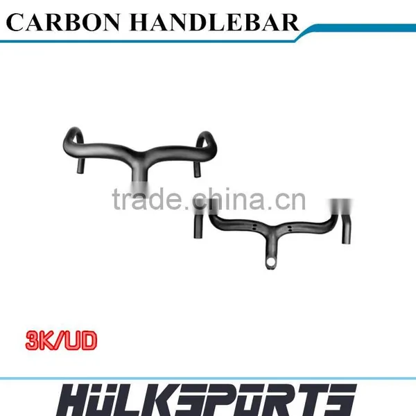 Wholesale Drop Handlebar T700 Carbon Racing Handlebar 3K/UD Carbon Bicycle Handlebar photo-5