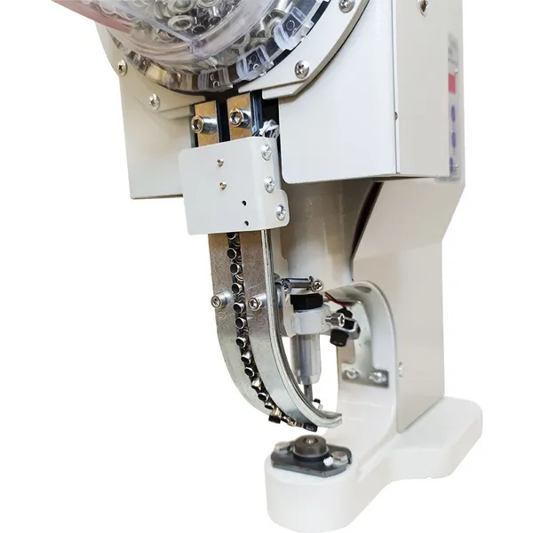 Pneumatic Eyelet Punching Machine for PVC Tarpaulin and Flex Banner Made in China photo-3