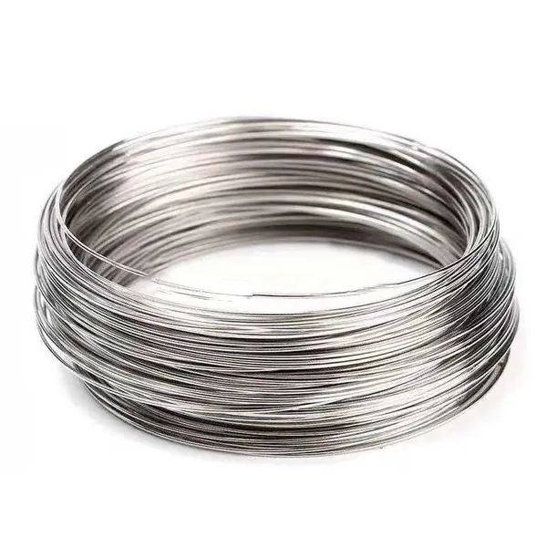 304 316 Flexible Stainless Steel Bright Filament Textile Metal Wire Anti Static Fabric Stainless Steel Wire