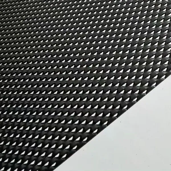 DVA One-Way Vision Hole Steel Stainless Steel Expanded Metal Mesh Galvanized Perforated Punched Cut Bended Welded Processing photo-2