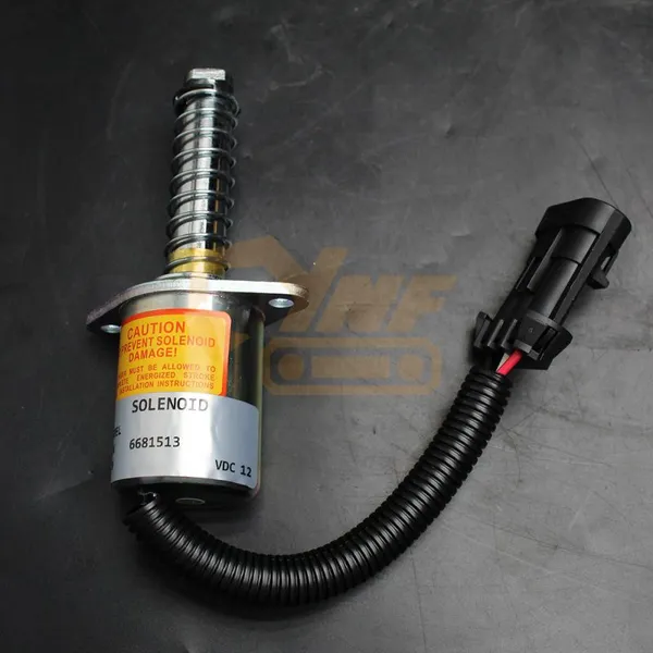 12V Shutoff Solenoid Valve 6690563 7136559 6681512 for Bobcat S70 S100 S130 S150 S160 S175 S185 S205 S220 S250 Loader Parts photo-6