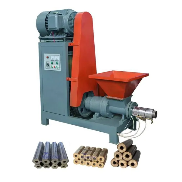 Mechanized Charcoal Machine Biomass Carbon Rod Forming Machine Sawdust Briquetting Machine EPC