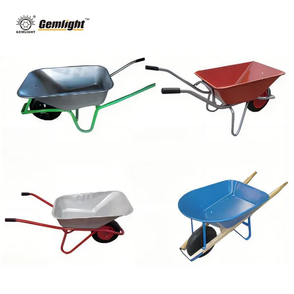 OEM Steel Tray Wheel Barrow With Pneumatic Wheel for African Importers OEM Bulk Order Support for Farm Construction and Garden Use photo-2
